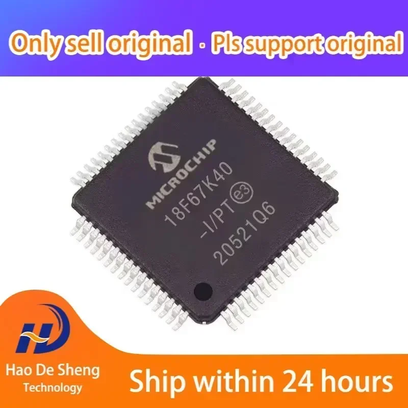 10 шт./лот PIC18F67K40-I/PT 18F67K40 TQFP-64, новый оригинал, в наличии
10 шт./лот PIC18F67K40-I/PT 18F67K40 TQFP-64, новый оригинал, в наличии