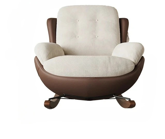 Italian simple light luxury recliner balcony household lazy sofa rocking chair
Italian simple light luxury recliner balcony household lazy sofa rocking chair