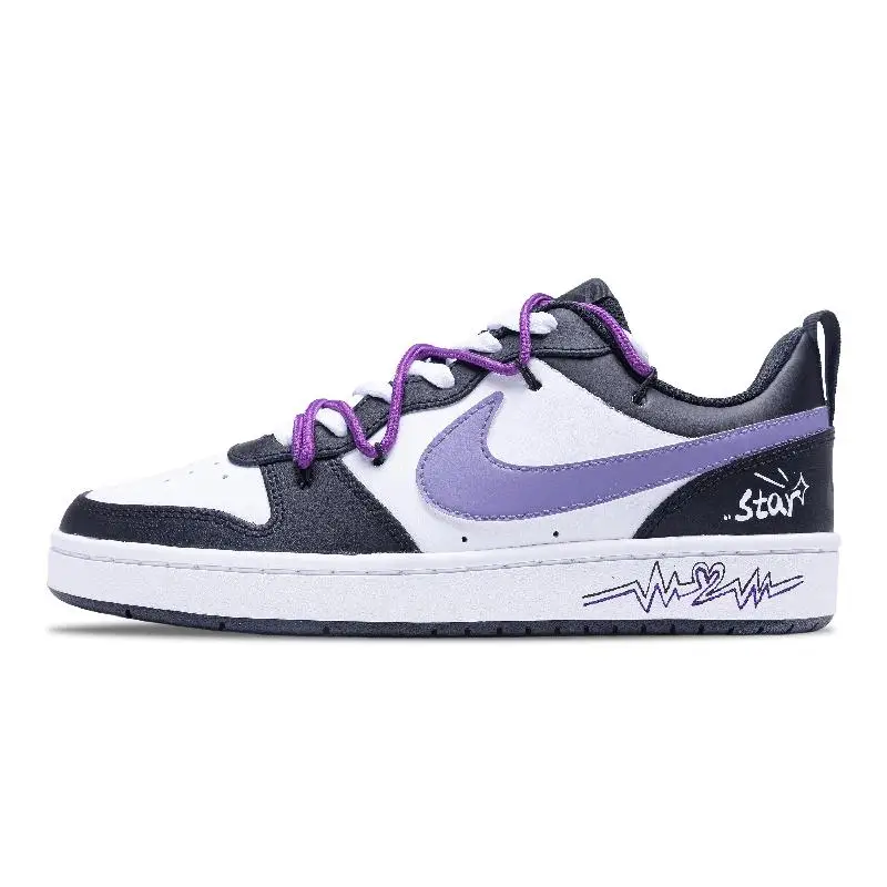 【Customize】Nike Court Borough Skateboarding Shoes Women's Sneakers shoes BQ5448-115
【Customize】Nike Court Borough Skateboarding Shoes Women's Sneakers shoes BQ5448-115
