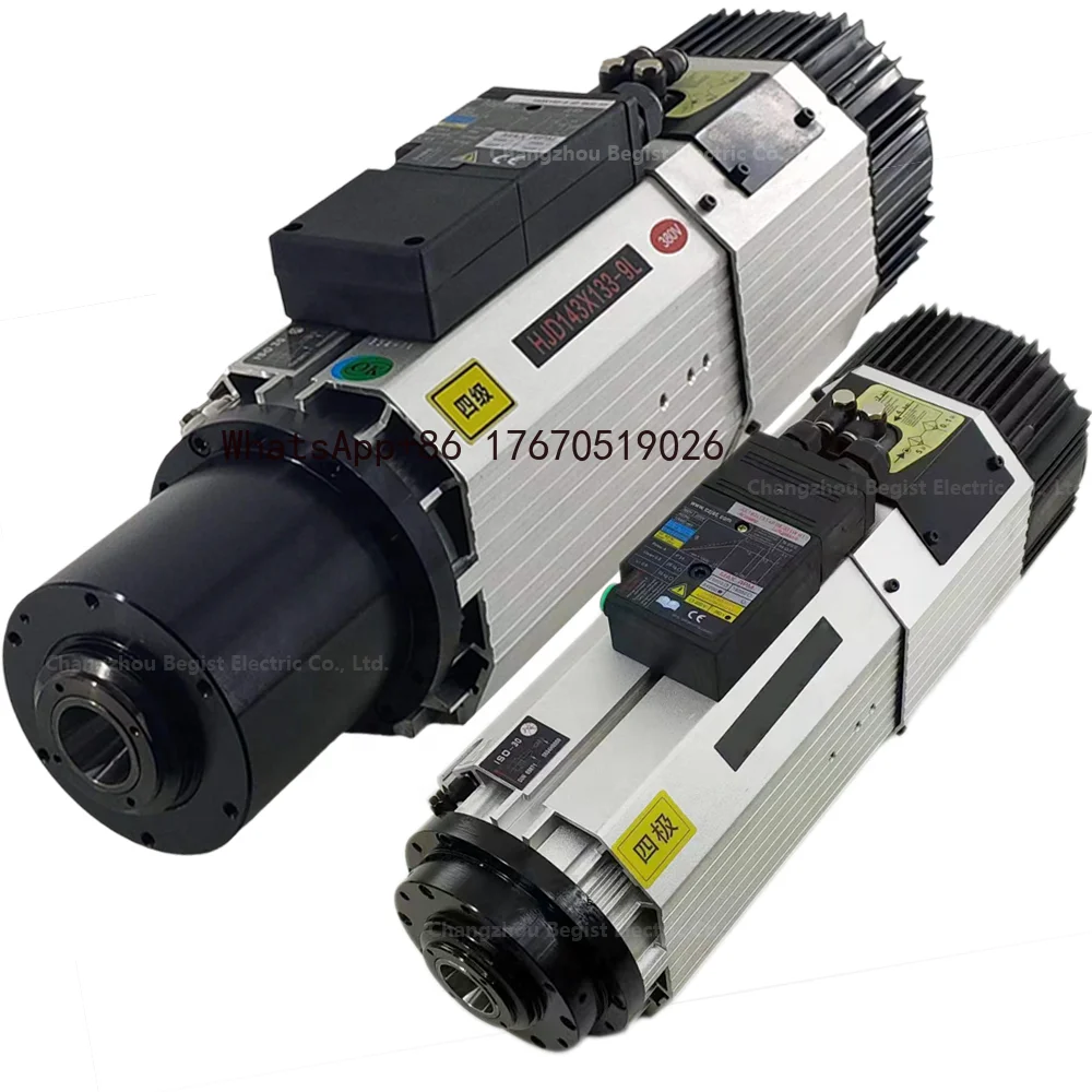 Automatic Tool Change 9KW Spindle Motor ISO30 Tool Post 220V 380V Air-Cooled CNC Woodworking Engraving Machine with BT30 Joint
Automatic Tool Change 9KW Spindle Motor ISO30 Tool Post 220V 380V Air-Cooled CNC Woodworking Engraving Machine with BT30 Joint
