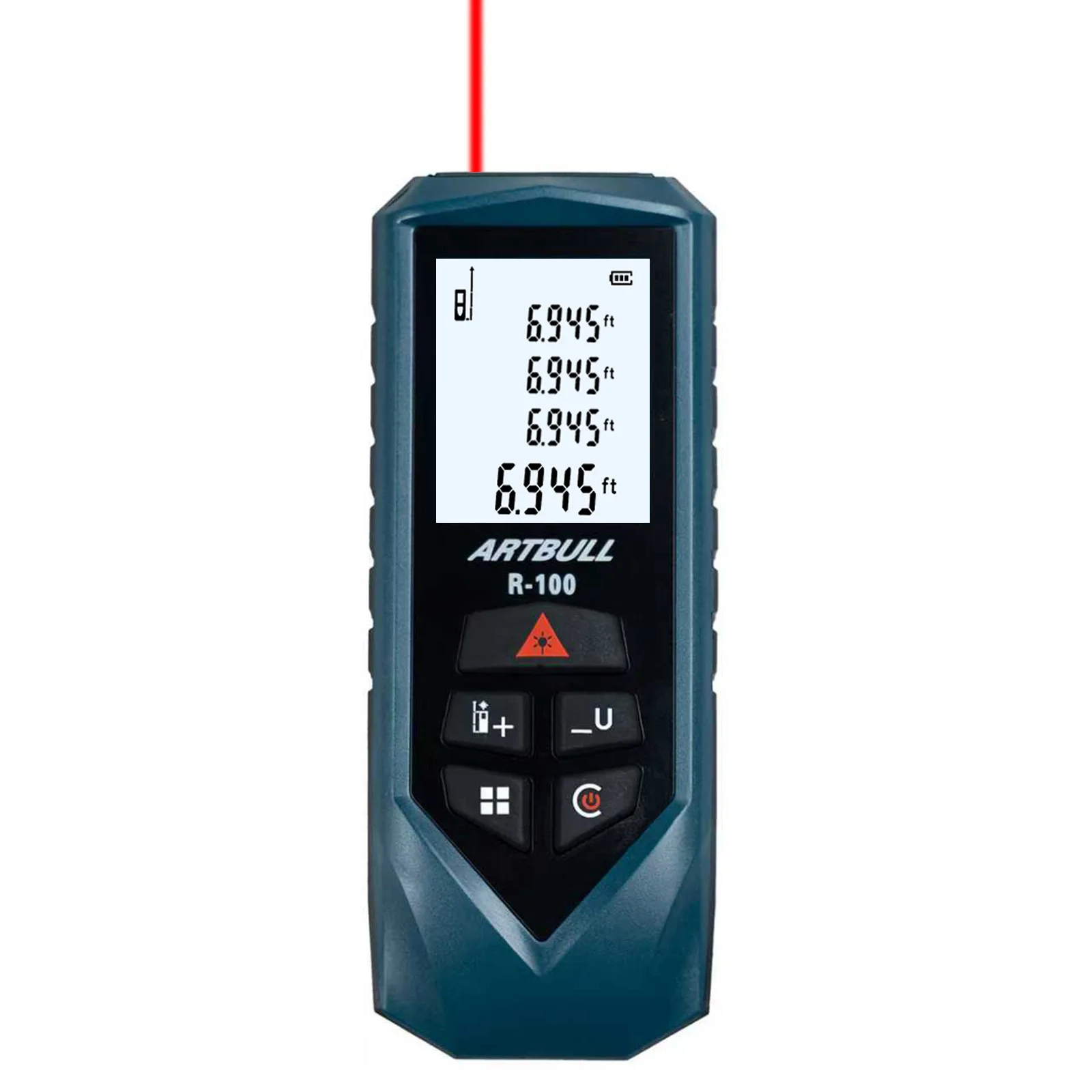 Measuring instrument Electronic ruler Handheld infrared laser rangefinder 50m
Measuring instrument Electronic ruler Handheld infrared laser rangefinder 50m