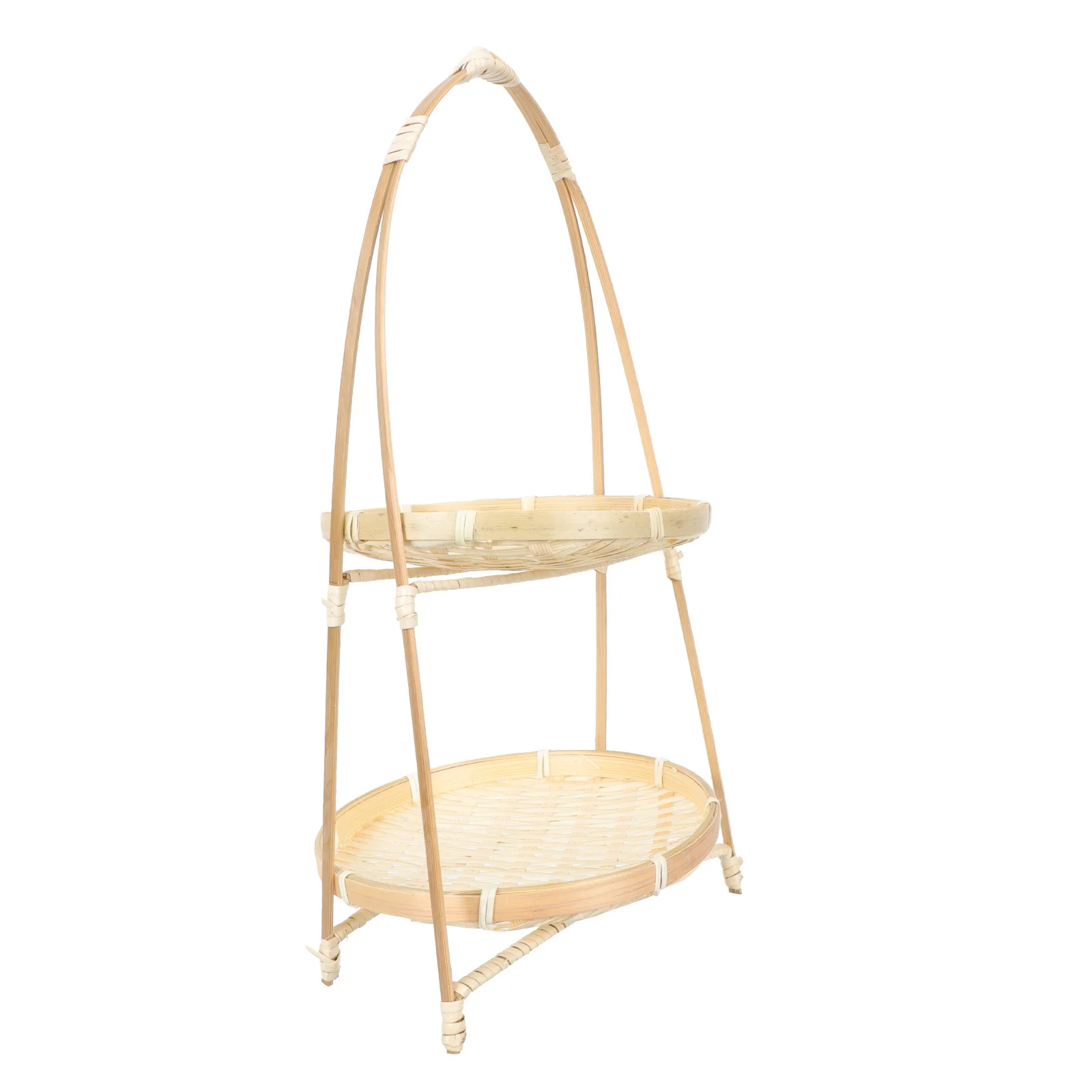 1Pcs Bamboo Woven Storage Basket Double-Layer Multifunction Kitchen Fruit Vegetable Snack Container Home Display
1Pcs Bamboo Woven Storage Basket Double-Layer Multifunction Kitchen Fruit Vegetable Snack Container Home Display