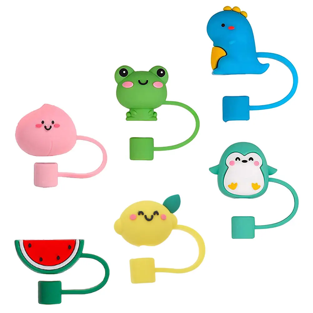 6Pcs Dustproof Silicone Straw Cute Tips Caps for Drinking Straws Lightweight Store Sealing Gift Straw Toppers
6Pcs Dustproof Silicone Straw Cute Tips Caps for Drinking Straws Lightweight Store Sealing Gift Straw Toppers