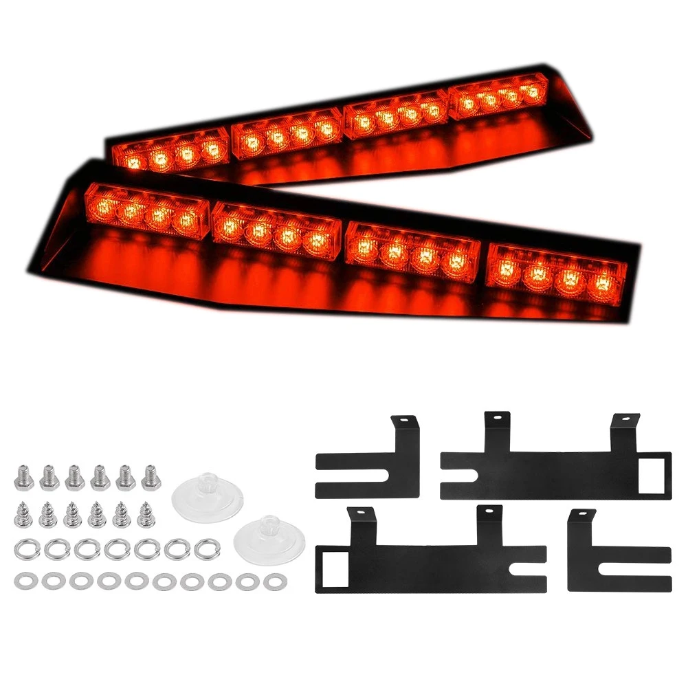 (Красный) 32LED козырек лампы 15 вспышек вспышки аварийный стробоскоп ветровое стекло раздельный монтаж Стробоскопическая защита правоохранительных органов
(Красный) 32LED козырек лампы 15 вспышек вспышки аварийный стробоскоп ветровое стекло раздельный монтаж Стробоскопическая защита правоохранительных органов