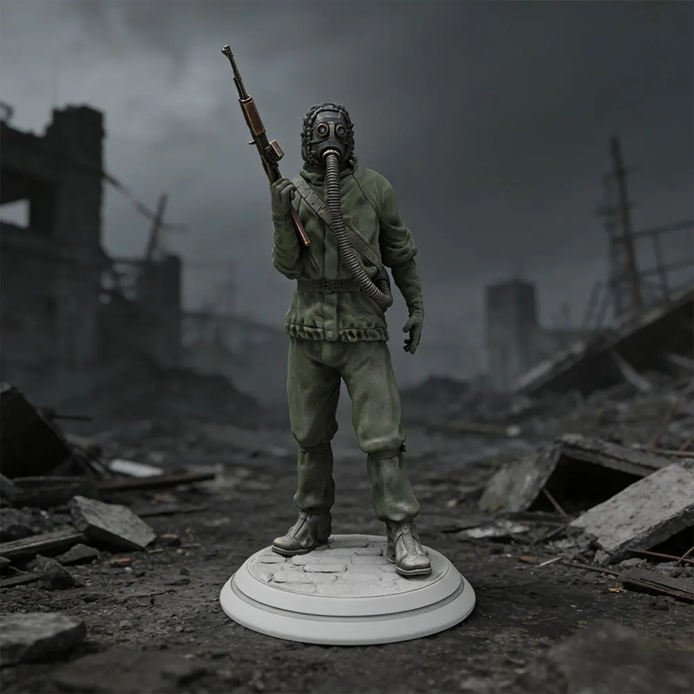 1/24 75mm Warrior Resin Model Kit GK Micro 3D Printed Grey Model Statue, High Precision Resin Model Hand Uncolored, Unassembled
1/24 75mm Warrior Resin Model Kit GK Micro 3D Printed Grey Model Statue, High Precision Resin Model Hand Uncolored, Unassembled