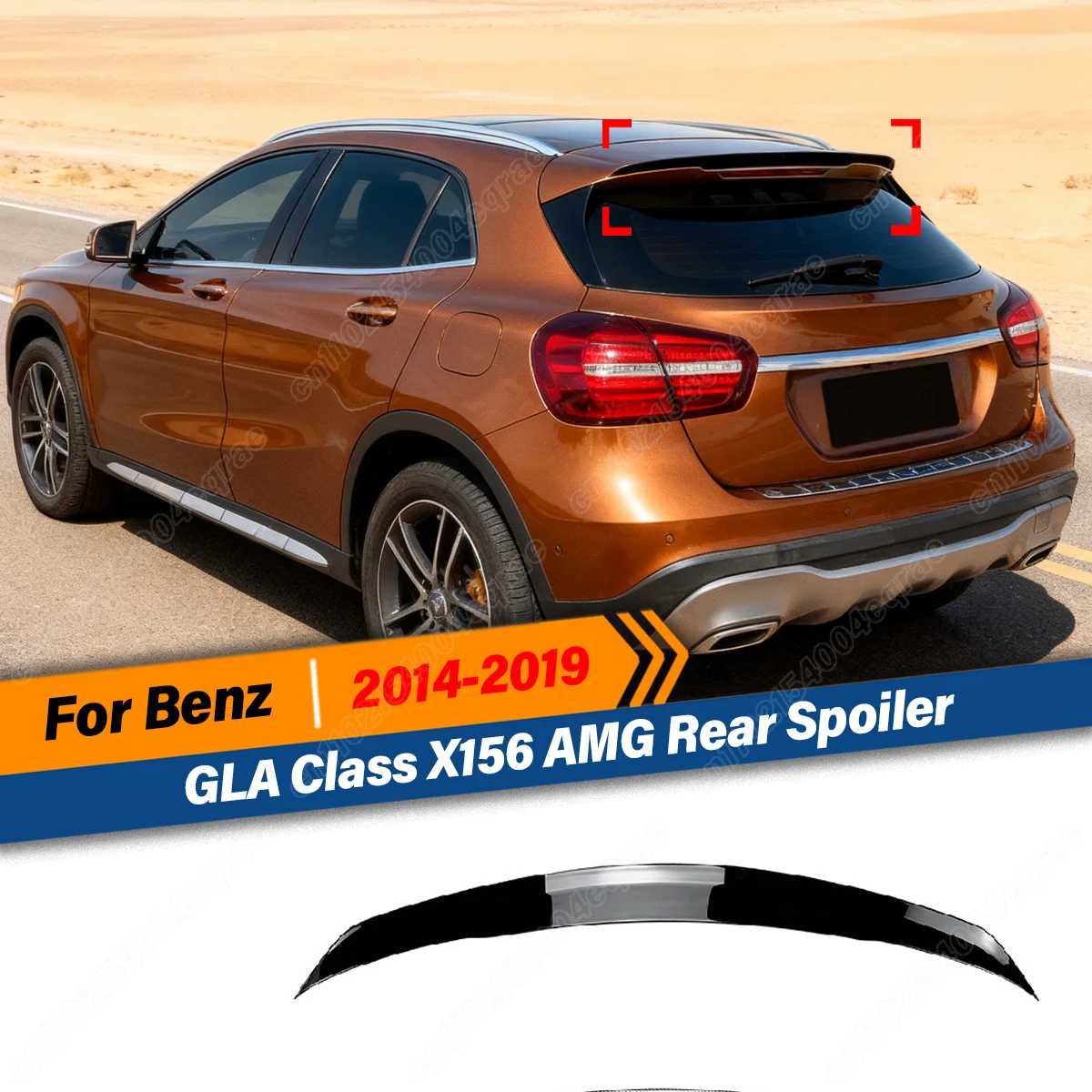 For Mercedes-Benz GLA X156 2014 2015 2016 2017 2018 2019 GLA200/GLA220/GLA45 AMG Style Rear Spoiler Body Decoration Modification
For Mercedes-Benz GLA X156 2014 2015 2016 2017 2018 2019 GLA200/GLA220/GLA45 AMG Style Rear Spoiler Body Decoration Modification
