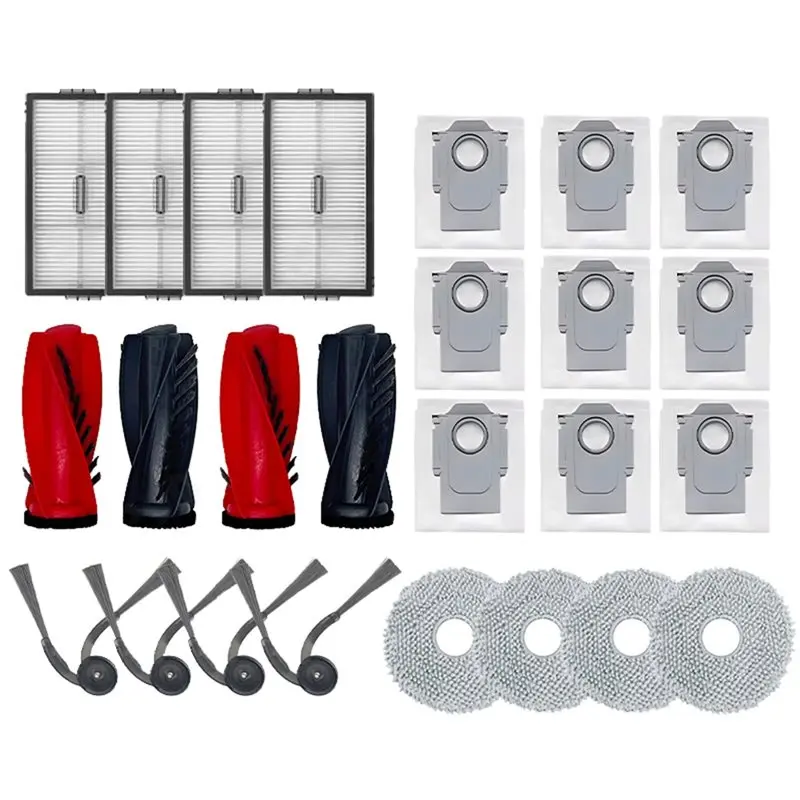 A61I For Roborock Saros 10R Vacuum Cleaner Spare Parts Main Side Brush Hepa Filter Mop Cloth Dust Bag Accessories
A61I For Roborock Saros 10R Vacuum Cleaner Spare Parts Main Side Brush Hepa Filter Mop Cloth Dust Bag Accessories