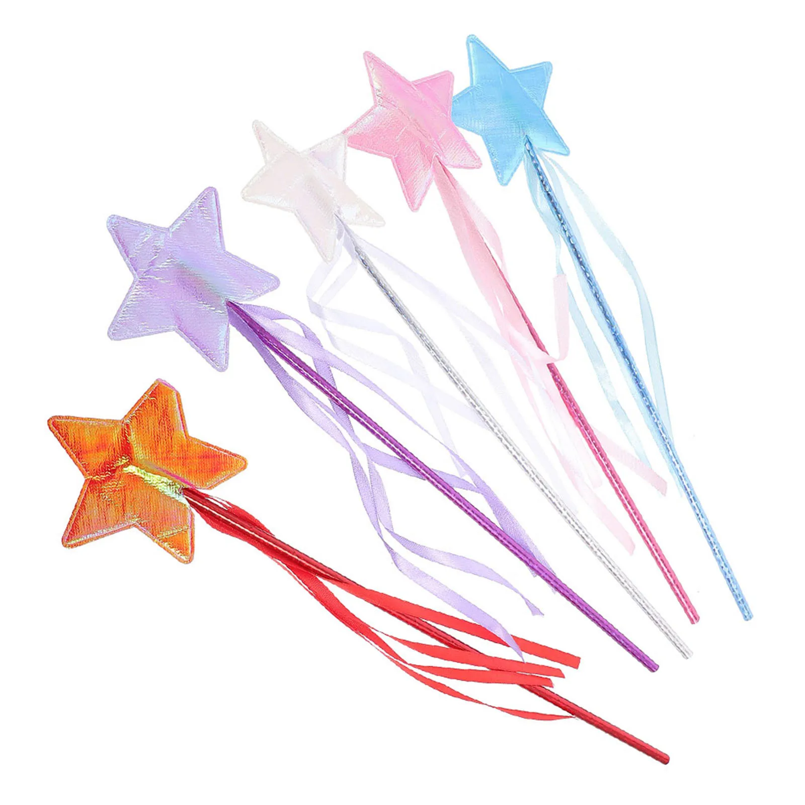 5Pcs Fairy Wand Star Children Magical Stick Party Cosplay Supplies Girl Performance Fairy Cosplay Party Supplies
5Pcs Fairy Wand Star Children Magical Stick Party Cosplay Supplies Girl Performance Fairy Cosplay Party Supplies