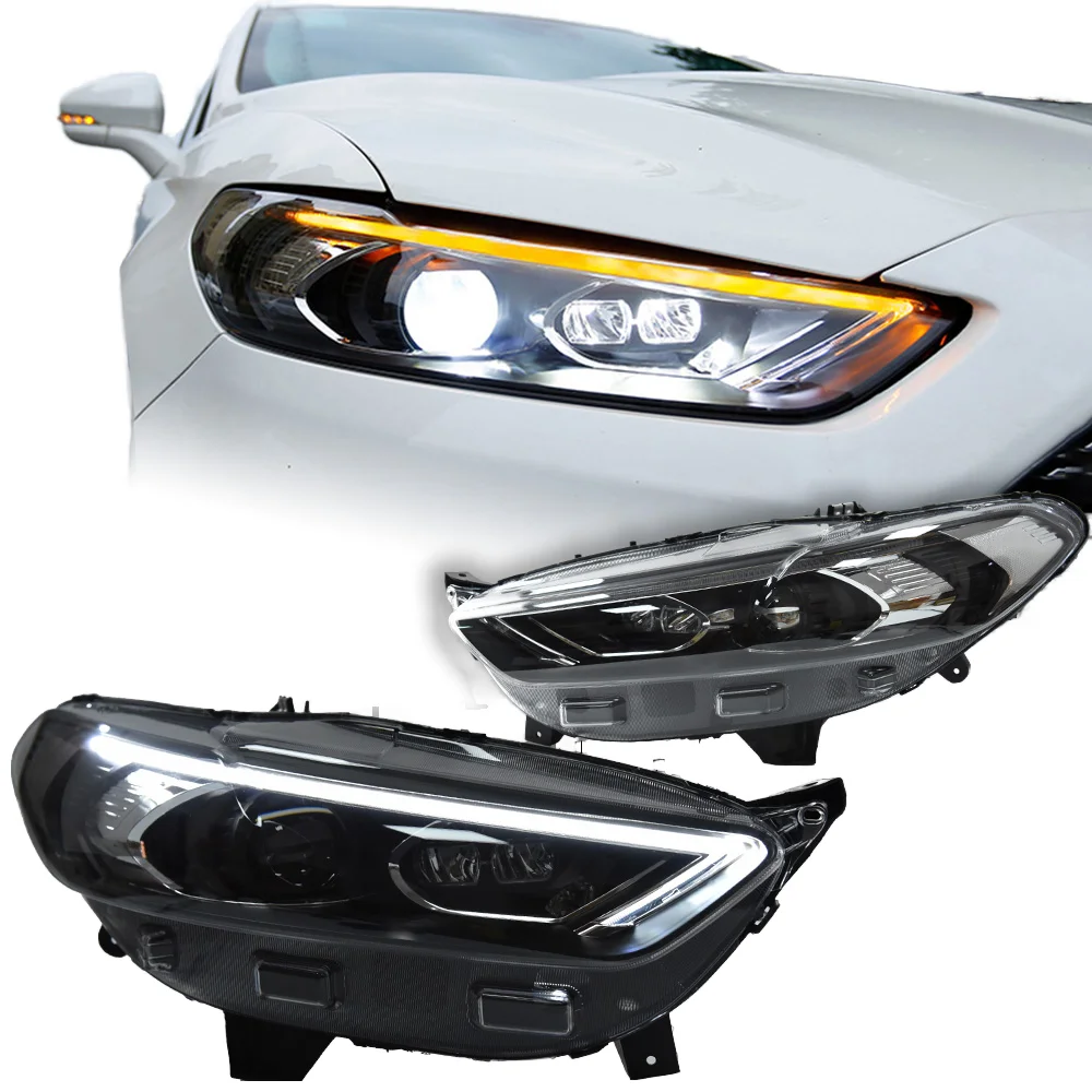 Car Lights For Ford Fusion 2013-2016 LED Headlights DRL Automotive Accessories With Signal Head Lamp & Projector Lens Front
Car Lights For Ford Fusion 2013-2016 LED Headlights DRL Automotive Accessories With Signal Head Lamp & Projector Lens Front