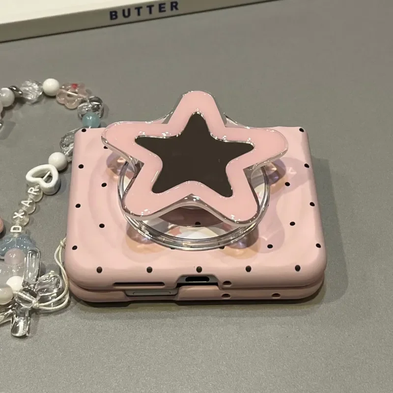 Pink Magnetic Case for Samsung z flip7 zflip6 5 Case with Stand Star Holder Phone Cases for Xiaomi Mix Flip Cover Kawaii
Pink Magnetic Case for Samsung z flip7 zflip6 5 Case with Stand Star Holder Phone Cases for Xiaomi Mix Flip Cover Kawaii