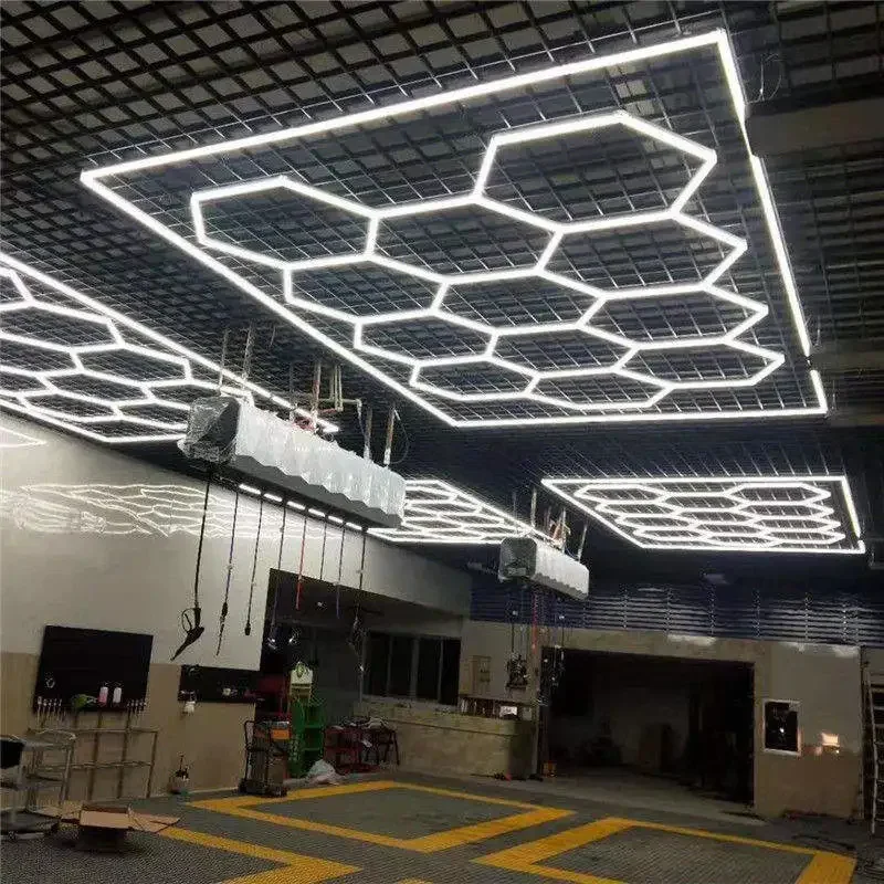 2025 Dropshipping Honeycomb Auto Car Detailing Work Light Bar Car Wash Station 110V 220V Garage Ceiling Hexagonal Led Lights
2025 Dropshipping Honeycomb Auto Car Detailing Work Light Bar Car Wash Station 110V 220V Garage Ceiling Hexagonal Led Lights
