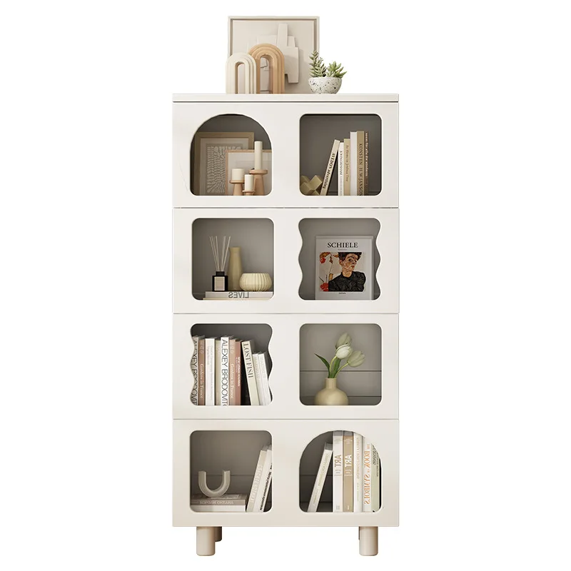 Cream Wind Bookcase Floor Shelf Household Living Room Wall Storage Display Cabinet Cave Cabinet Low Cabinet Grid Bookshelf
Cream Wind Bookcase Floor Shelf Household Living Room Wall Storage Display Cabinet Cave Cabinet Low Cabinet Grid Bookshelf