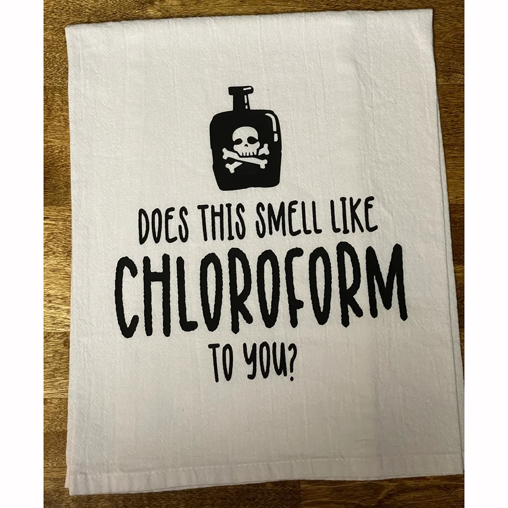 Does This Smell Like Chloroform To You 1Pcs 15.7*23.6 Inch Halloween Tea Towel Skull Kitchen Towels Dish Fall Halloween Decor
Does This Smell Like Chloroform To You 1Pcs 15.7*23.6 Inch Halloween Tea Towel Skull Kitchen Towels Dish Fall Halloween Decor