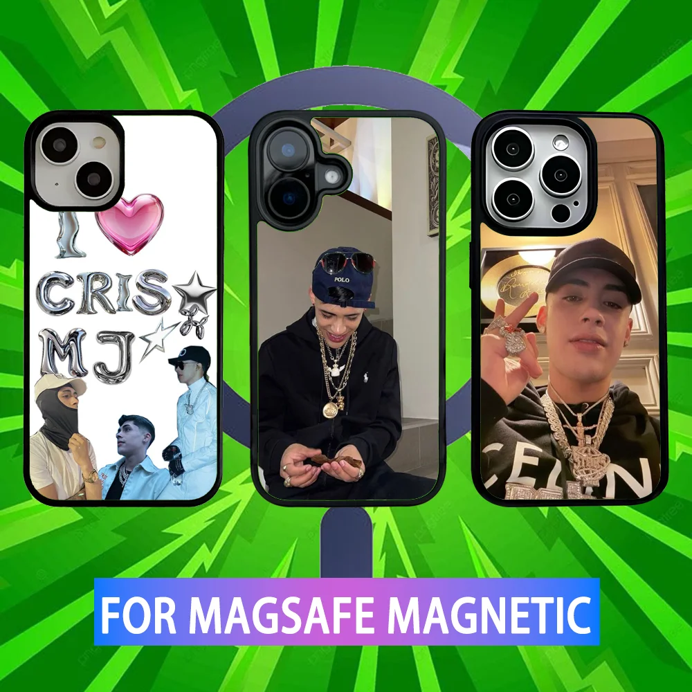 Cris MJ Rapper Phone Case For iPhone 16,15,14,13,12,11,Pro,Max,Plus,Mini,SE New Magsafe Magnetic Wireless Charging
Cris MJ Rapper Phone Case For iPhone 16,15,14,13,12,11,Pro,Max,Plus,Mini,SE New Magsafe Magnetic Wireless Charging
