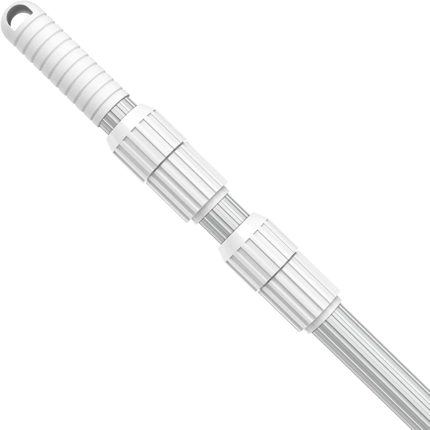 15 Foot Telescopic Aluminum Pool Pole for Skimmer Nets, Vacuum Heads, and Brushes - Heavy Duty Cleaning Equipment
15 Foot Telescopic Aluminum Pool Pole for Skimmer Nets, Vacuum Heads, and Brushes - Heavy Duty Cleaning Equipment