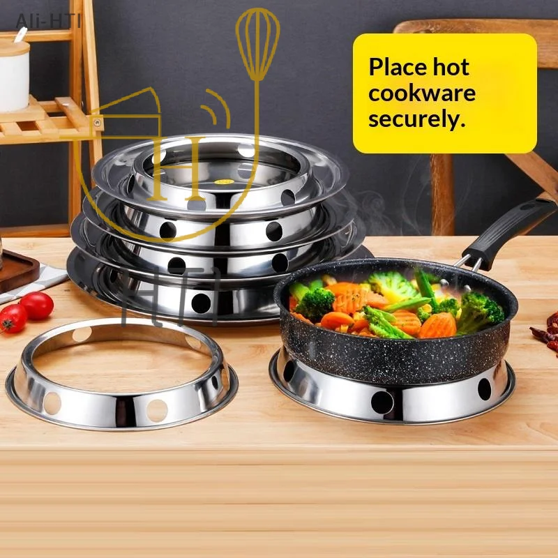 Gas Stove Compatible Wok Ring Stainless Steel Heat Resistant for Safe Cooking
Gas Stove Compatible Wok Ring Stainless Steel Heat Resistant for Safe Cooking