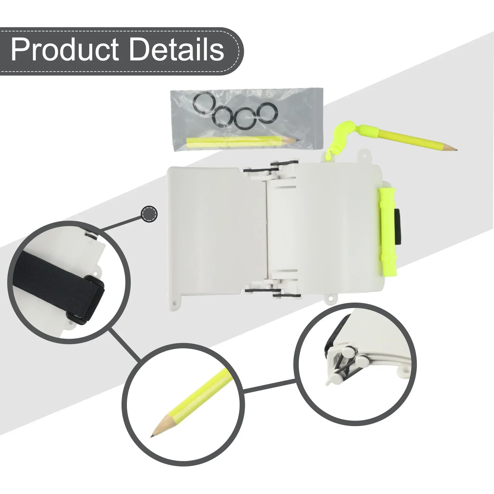 Подводный тройной планшет для подводного плавания на запястье с карандашом, доска для письма на запястье, сланцевый карандаш, 3-сторонняя регулируемая часть
Подводный тройной планшет для подводного плавания на запястье с карандашом, доска для письма на запястье, сланцевый карандаш, 3-сторонняя регулируемая часть