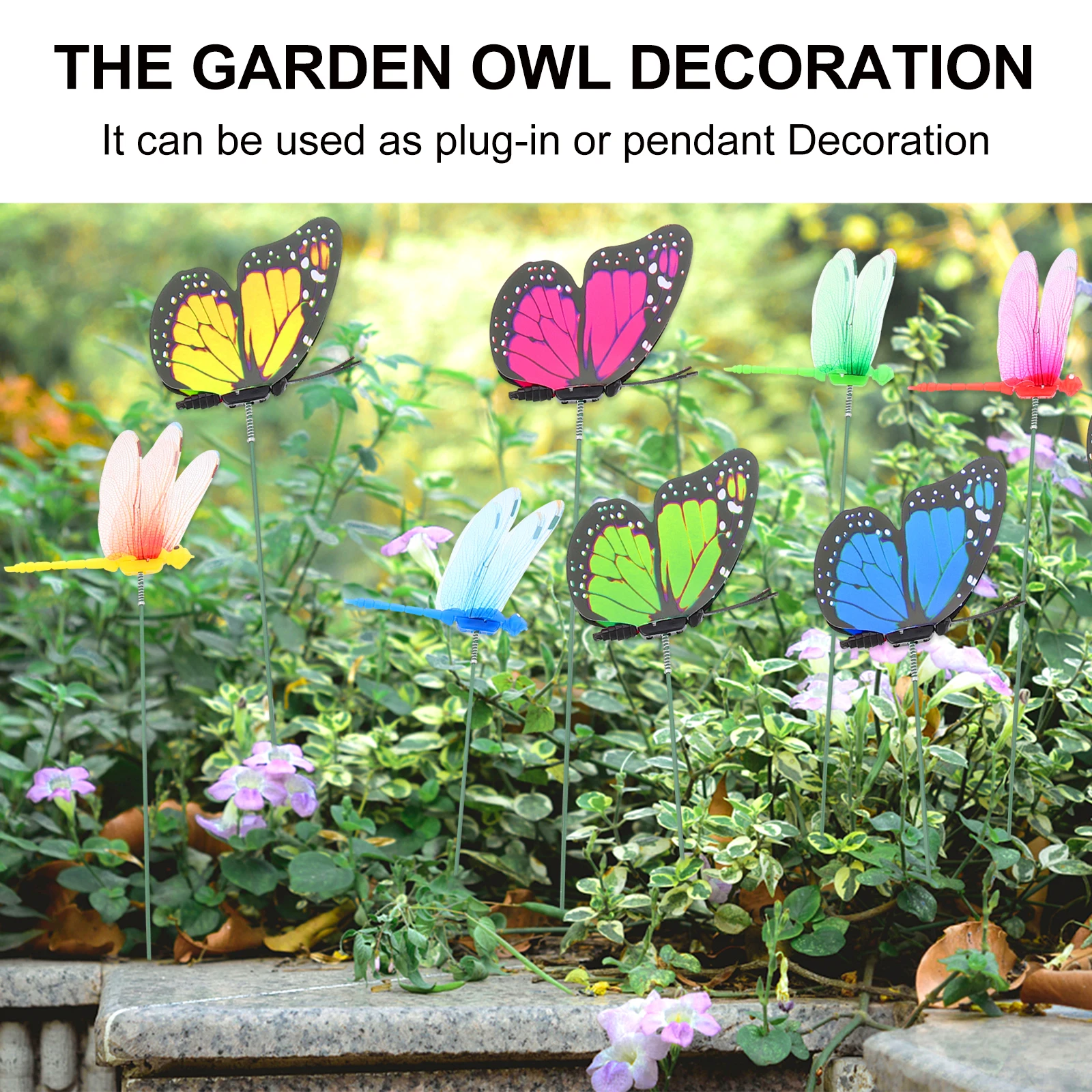 48 Pcs Butterfly Decorations PVC Waterproof Garden Flowerpot Stakes Butterflies Decorations Indoors Outdoors Dragonfly
48 Pcs Butterfly Decorations PVC Waterproof Garden Flowerpot Stakes Butterflies Decorations Indoors Outdoors Dragonfly