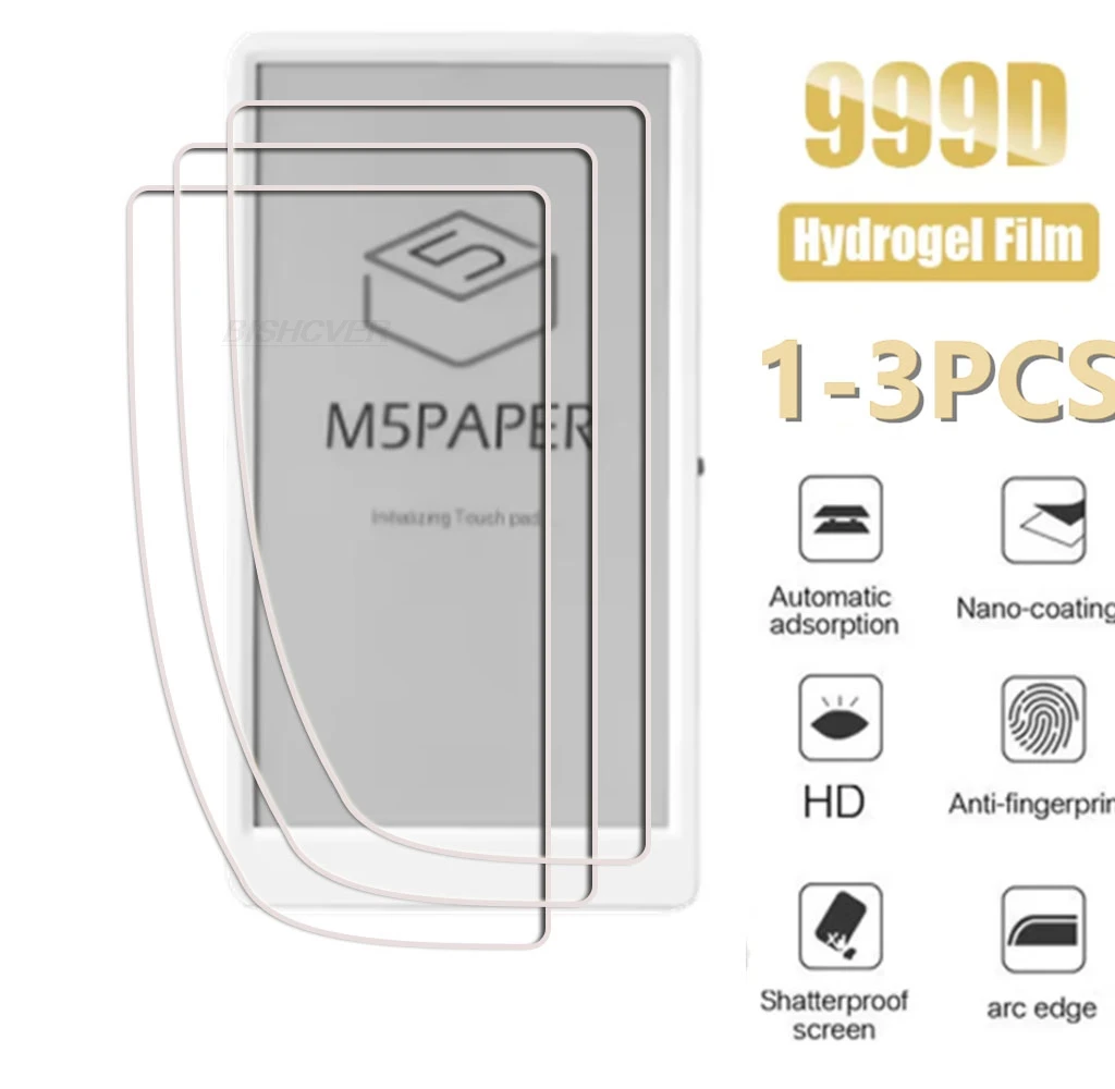 1-3 Pcs For For M5Stack Official M5Papers3 ESP32S3 Hydraulic HD Soft Hydrogel Film Full Protective Screen Protector Cover
1-3 Pcs For For M5Stack Official M5Papers3 ESP32S3 Hydraulic HD Soft Hydrogel Film Full Protective Screen Protector Cover