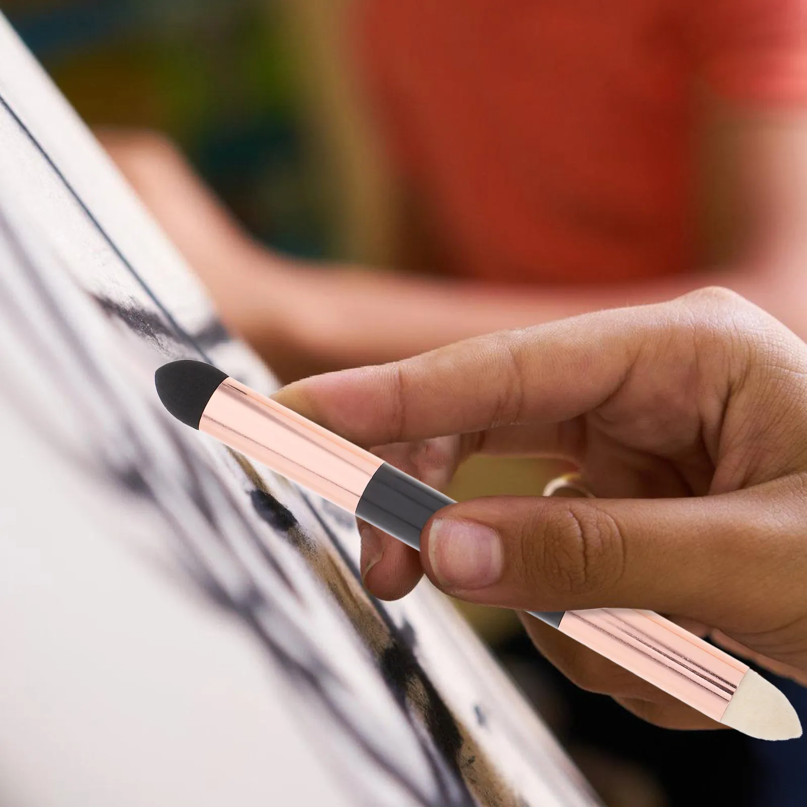 Набор из 2 моющихся двусторонних растушевок для рисования, мягкие стилусы для растушевки, инструменты для художников, стилусы для скетчинга
Набор из 2 моющихся двусторонних растушевок для рисования, мягкие стилусы для растушевки, инструменты для художников, стилусы для скетчинга