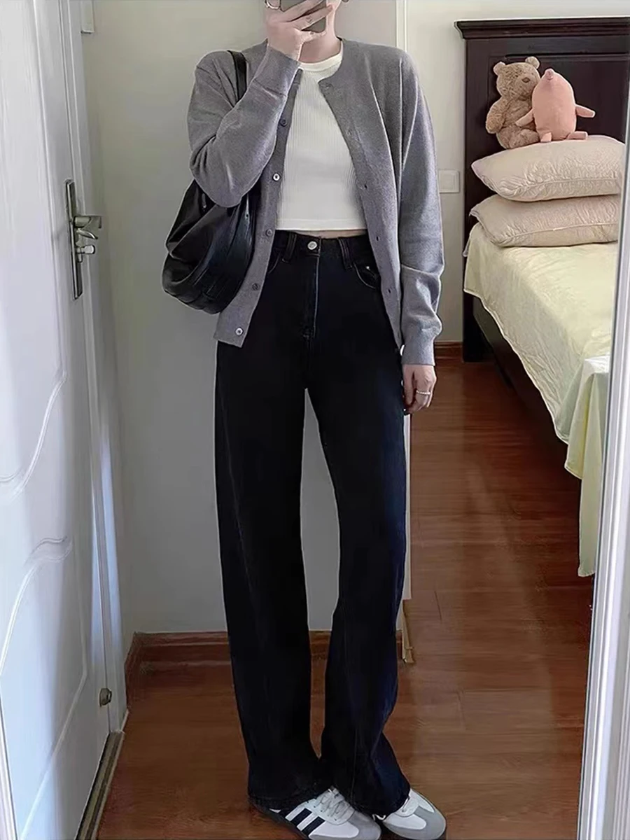 Джинсы-клеш с высокой талией больших размеров для женщин, на подкладке, широкие, в пол, повседневные, осенне-зимние
Джинсы-клеш с высокой талией больших размеров для женщин, на подкладке, широкие, в пол, повседневные, осенне-зимние