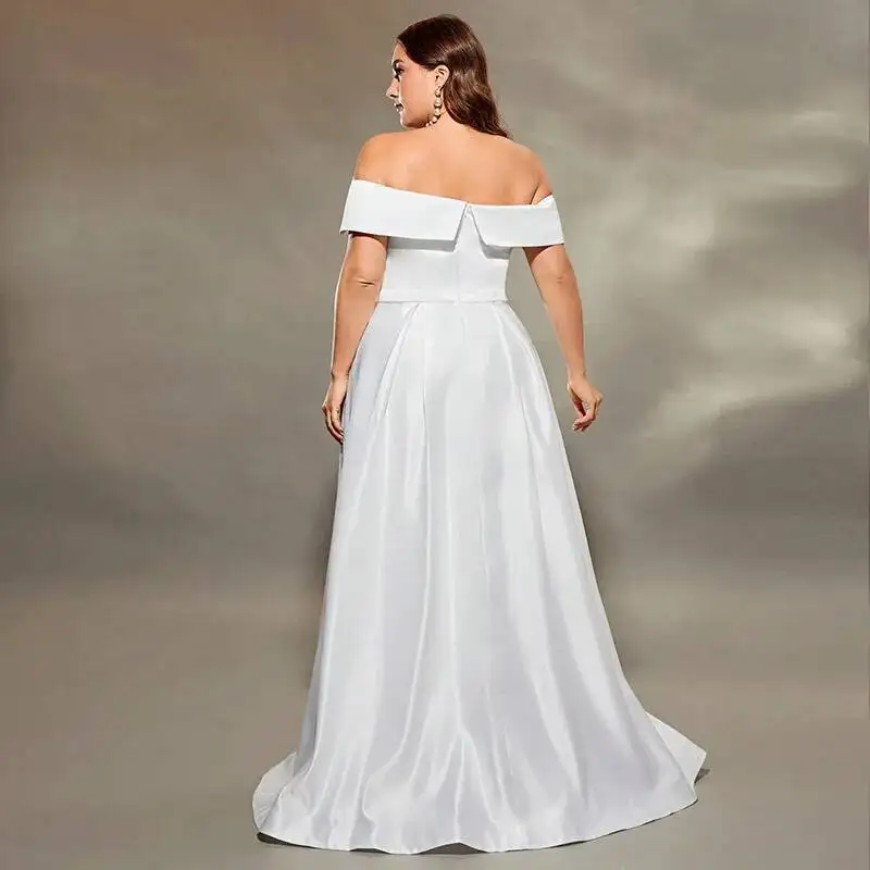 Satin One Shoulder Evening Dress Summer New Fashion Show Banquet Dress Casual 2025 Party Summer Elegantes Casual Y2k
Satin One Shoulder Evening Dress Summer New Fashion Show Banquet Dress Casual 2025 Party Summer Elegantes Casual Y2k