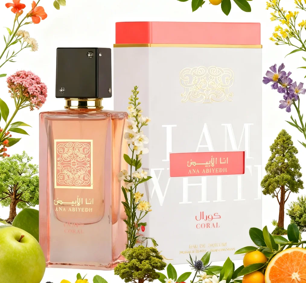 LATTAFA Ana Abiyedh Coral Neutral eau de toilette spray, 2 oz/60 ml
LATTAFA Ana Abiyedh Coral Neutral eau de toilette spray, 2 oz/60 ml