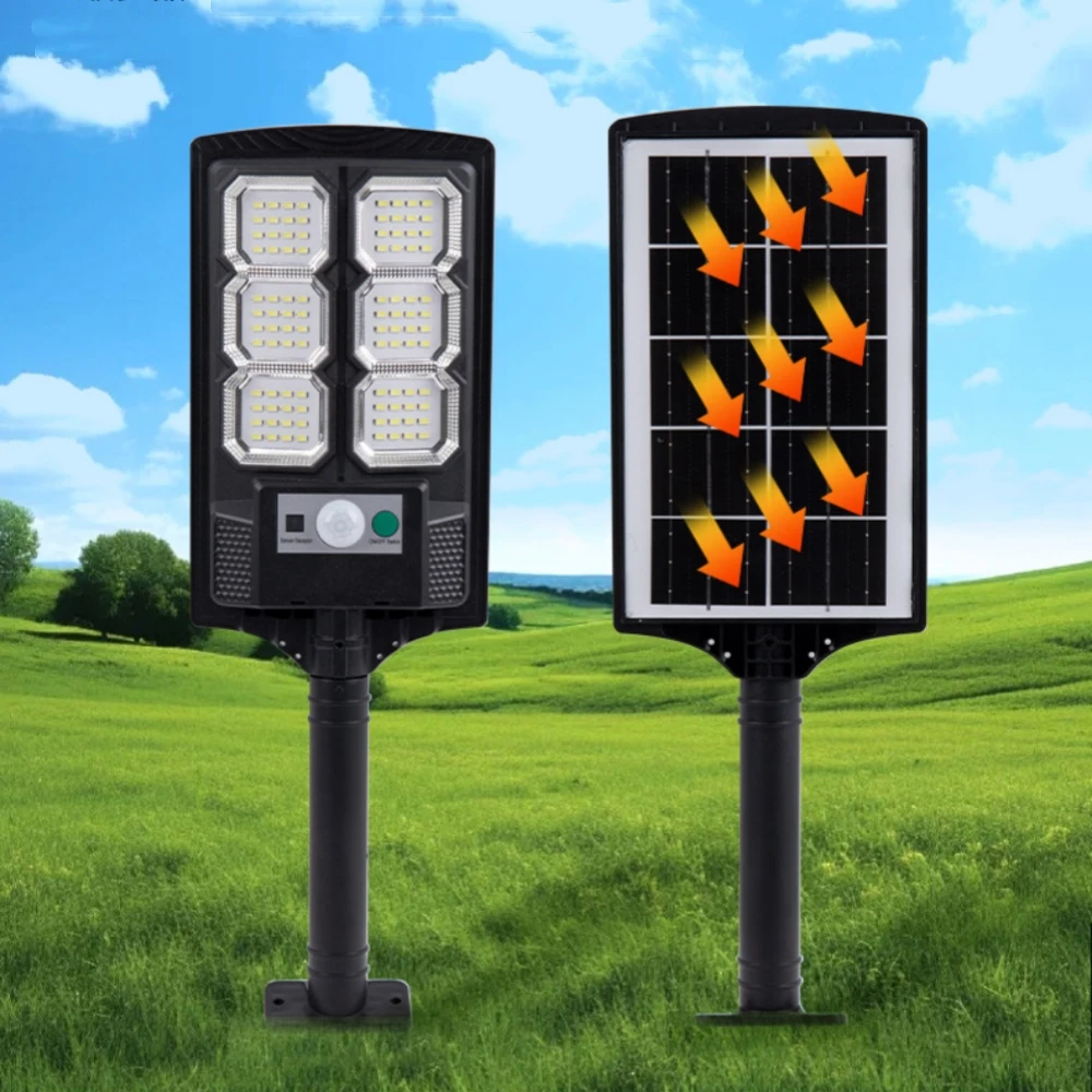 Super Bright Solar Street Light 6500K 3000K LED Motion Sensor Outdoor Wall Lamp with Remote Waterproof Light for Road Yard
Super Bright Solar Street Light 6500K 3000K LED Motion Sensor Outdoor Wall Lamp with Remote Waterproof Light for Road Yard