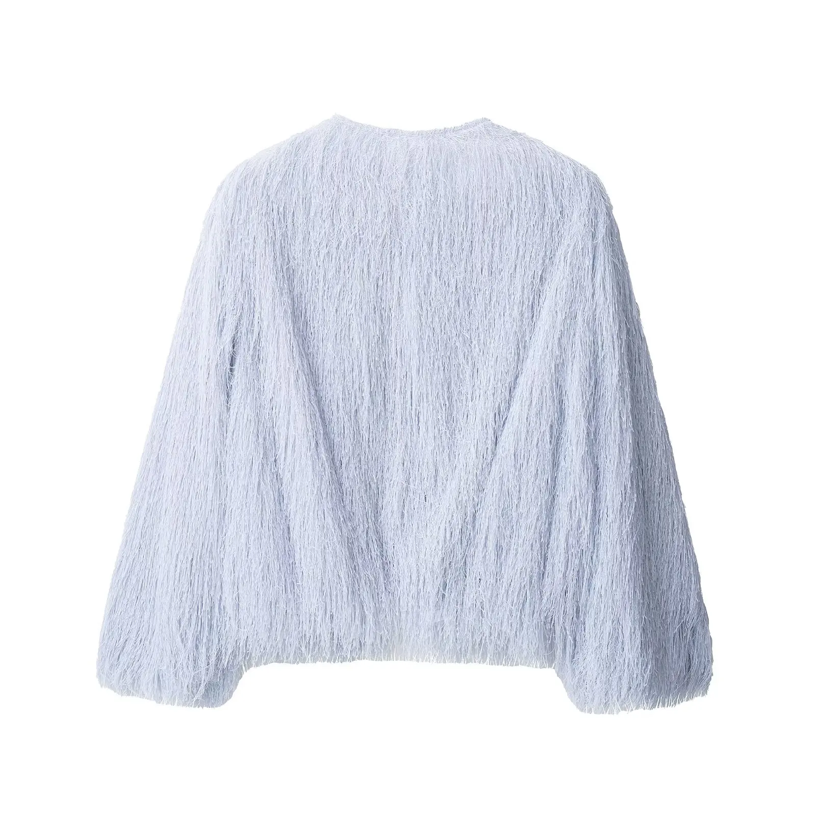 JNLEAOG Spring New Faion Tassel Decorated Jaet Coat Straight Cut Long Sve round Ne Single Button Closure Pure Color ...
JNLEAOG Spring New Faion Tassel Decorated Jaet Coat Straight Cut Long Sve round Ne Single Button Closure Pure Color ...