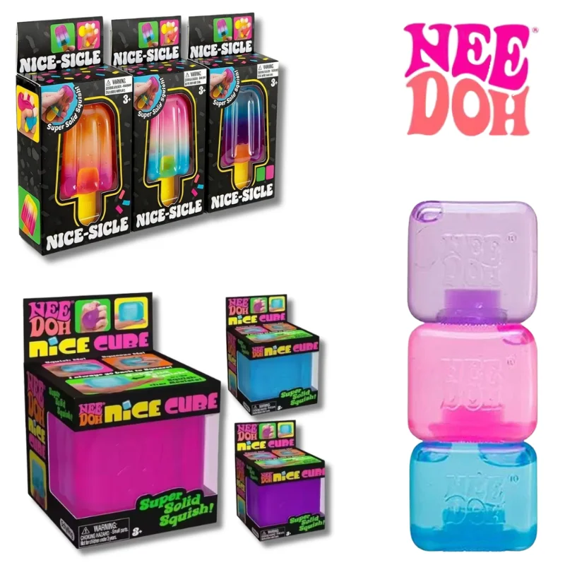 Schylling Needoh Popsicle Blind Box Cube Sensory Stress Relief Squishy Cube Anti-Anxiety Squeeze Object for Birthday Gift Toy
Schylling Needoh Popsicle Blind Box Cube Sensory Stress Relief Squishy Cube Anti-Anxiety Squeeze Object for Birthday Gift Toy