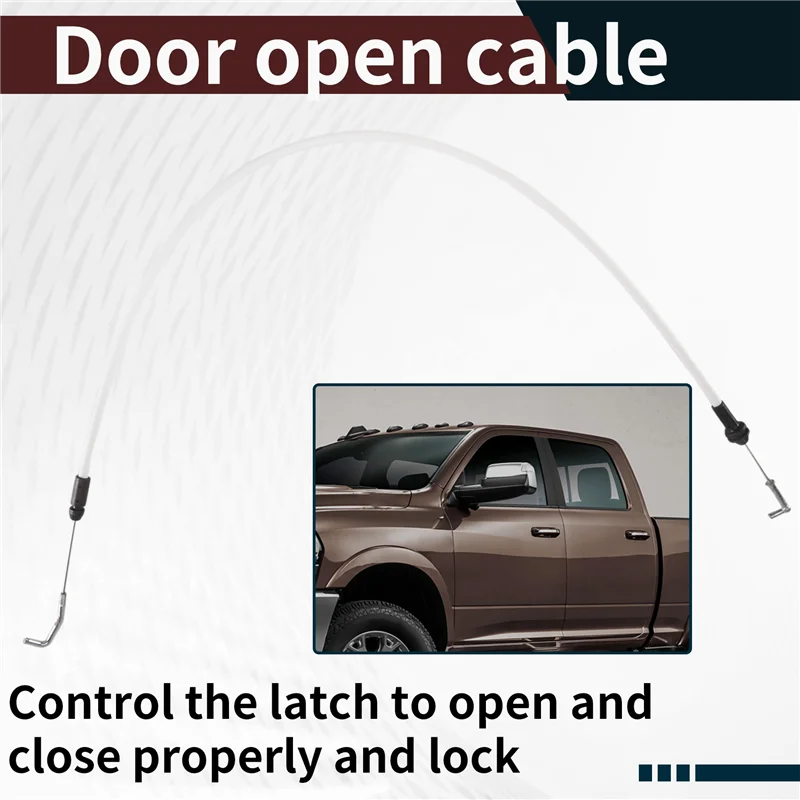 For Dodge Ram 1500 2500 3500 2011-2023 Front Driver Side Door Latch Cable 5165721AA
For Dodge Ram 1500 2500 3500 2011-2023 Front Driver Side Door Latch Cable 5165721AA