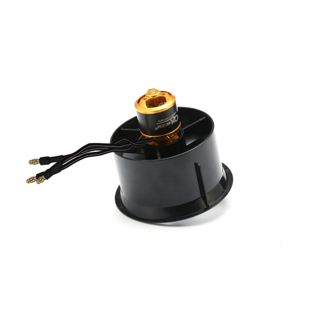 QX-MOTOR Blades Brushless Motor Model Airplane Fan QF-2611 64mm Ducted Fan 5 4500KV
QX-MOTOR Blades Brushless Motor Model Airplane Fan QF-2611 64mm Ducted Fan 5 4500KV