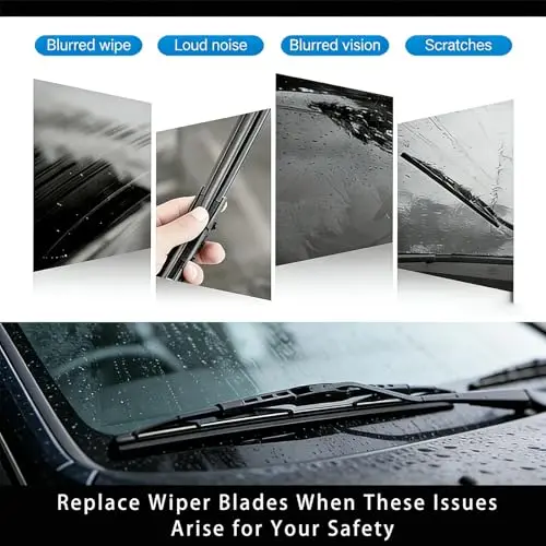 26 Inch And 16 Inch Universal Fit Windshield Wiper Blades For Compact SUVs 2024–2026, All-Season Quiet Operation, No Tools
26 Inch And 16 Inch Universal Fit Windshield Wiper Blades For Compact SUVs 2024–2026, All-Season Quiet Operation, No Tools