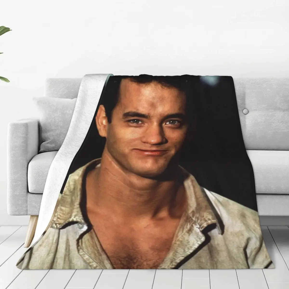 Tom Hanks Flannel Blanket Movie Star Actor Soft Warm Throw Blanket for Chair Sofa Bed Camping Pattern Bedspread Sofa Bed Cover
Tom Hanks Flannel Blanket Movie Star Actor Soft Warm Throw Blanket for Chair Sofa Bed Camping Pattern Bedspread Sofa Bed Cover