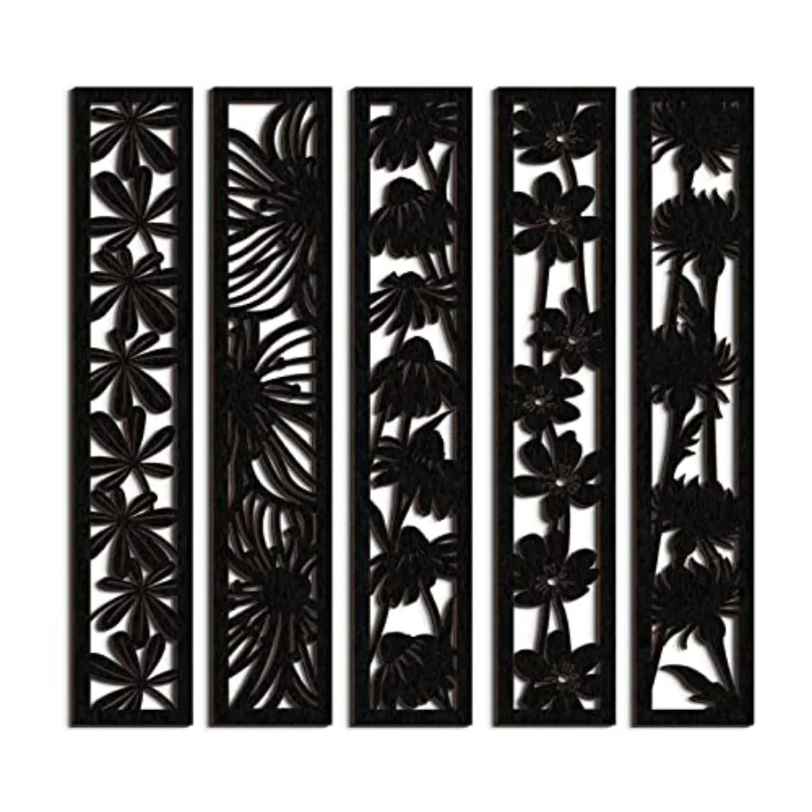 5 Pieces Wooden Wall Art Hollow Wall Decor Wood Wall Accents Themed Wood Panels for Home Decorations Bedroom Living Room, 15.7
5 Pieces Wooden Wall Art Hollow Wall Decor Wood Wall Accents Themed Wood Panels for Home Decorations Bedroom Living Room, 15.7