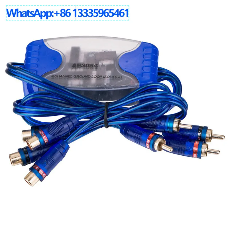 4RCA audio filter eliminates audio noise to improve sound effect, car audio filter without power supply
4RCA audio filter eliminates audio noise to improve sound effect, car audio filter without power supply
