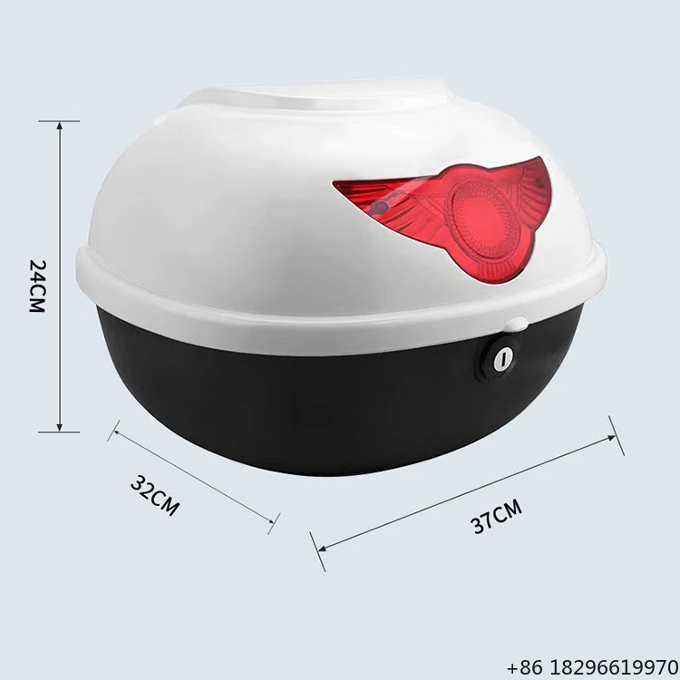 Bulk Selling 18L Reinforced PP Motorcycle Trunk Hard Plastic Motorcycle Trunk
Bulk Selling 18L Reinforced PP Motorcycle Trunk Hard Plastic Motorcycle Trunk