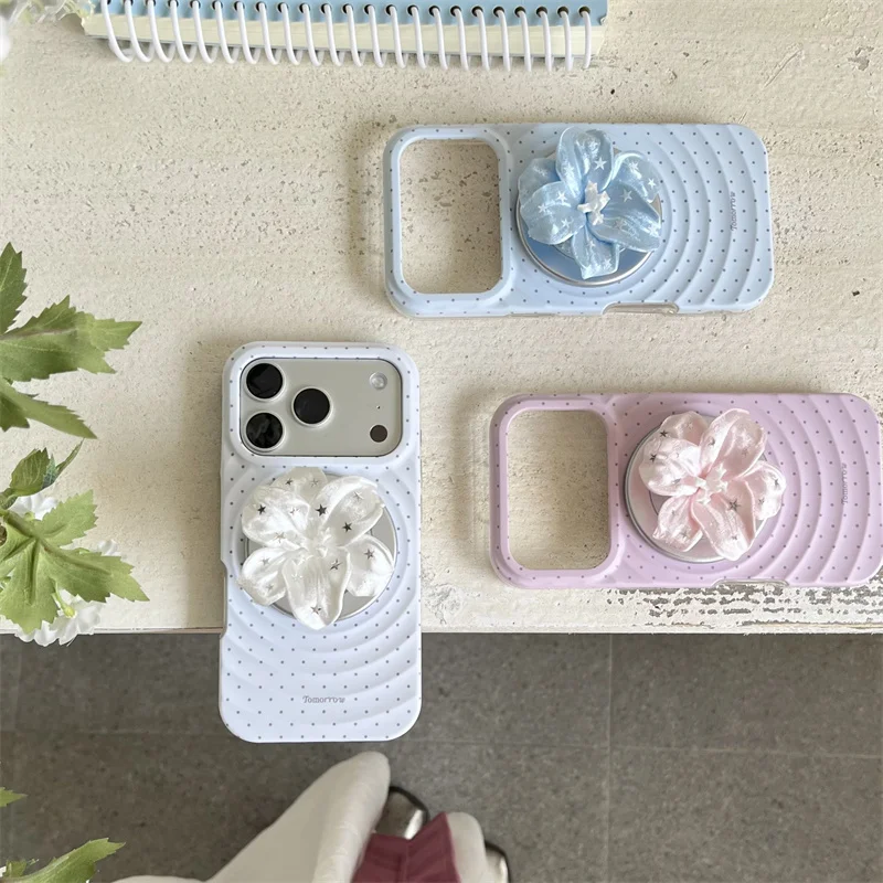 Kawaii 3D Flower For MagSafe Phone Case for iPhone 15 16 17 Pro Max Shockproof Protective Cover Lovely Aesthetic Case Girls
Kawaii 3D Flower For MagSafe Phone Case for iPhone 15 16 17 Pro Max Shockproof Protective Cover Lovely Aesthetic Case Girls