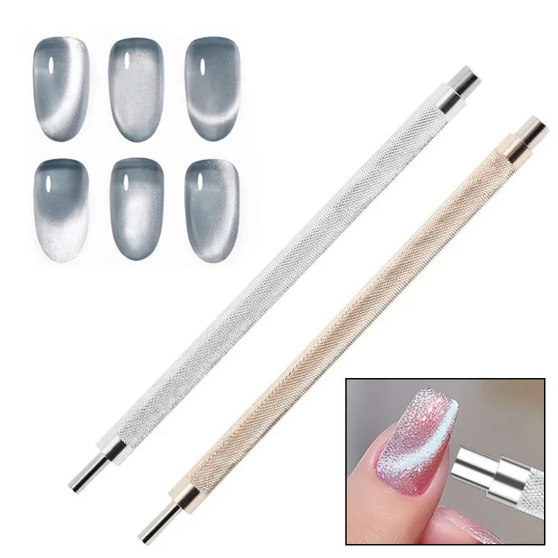 Nail Art Magnets Sticks Double-end Nail Cat Eye Magnet for Nail Effects Magnetic Bar Cat Magnet Special Magnet Manicure Tool
Nail Art Magnets Sticks Double-end Nail Cat Eye Magnet for Nail Effects Magnetic Bar Cat Magnet Special Magnet Manicure Tool