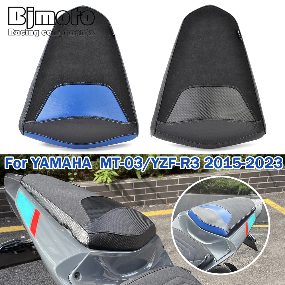 Motorcycle MT-03 YZF-R3 Rear Passenger Seat Pillion Cushion Cover For Yamaha MT 03 YZF R3 YZFR3 MT03 2015-2024
Motorcycle MT-03 YZF-R3 Rear Passenger Seat Pillion Cushion Cover For Yamaha MT 03 YZF R3 YZFR3 MT03 2015-2024