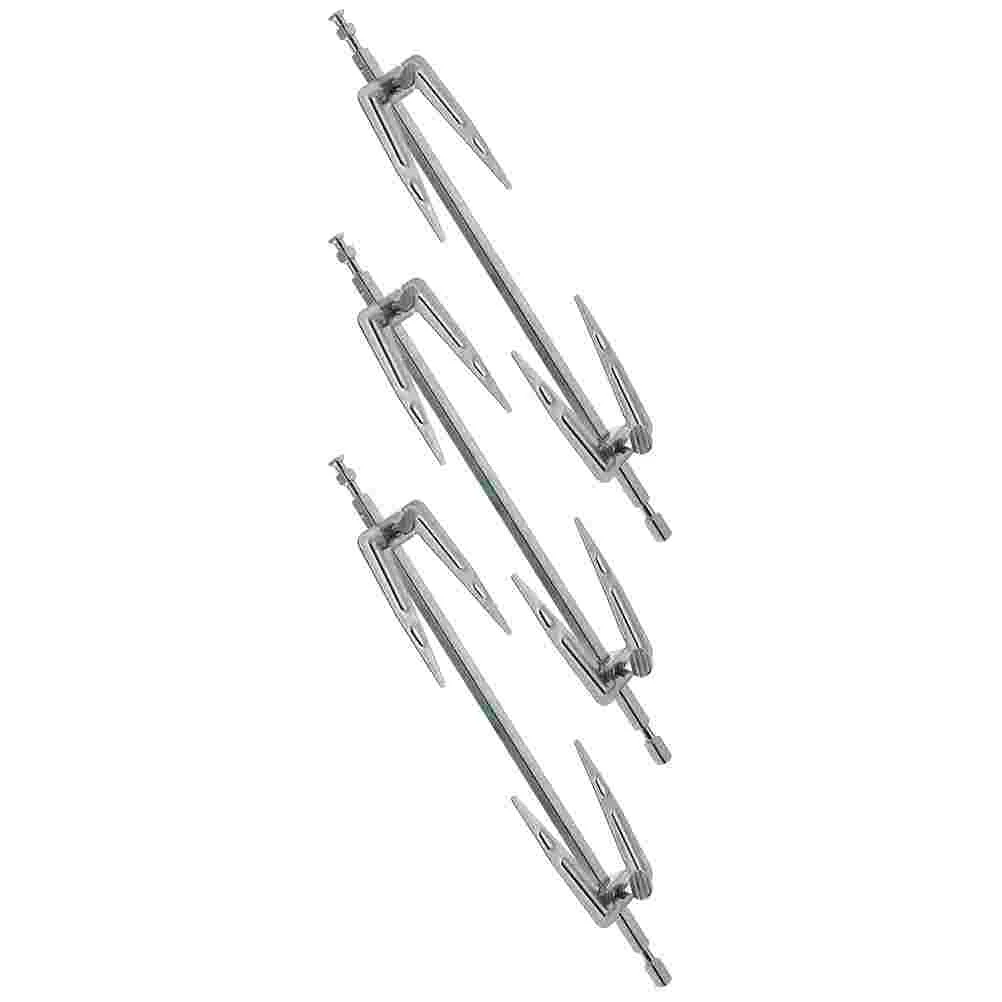 3 Pcs Rotisserie Spit Polished Barbecue Forks Long-lasting BBQ Oven Durable Skewer Stainless Steel
3 Pcs Rotisserie Spit Polished Barbecue Forks Long-lasting BBQ Oven Durable Skewer Stainless Steel