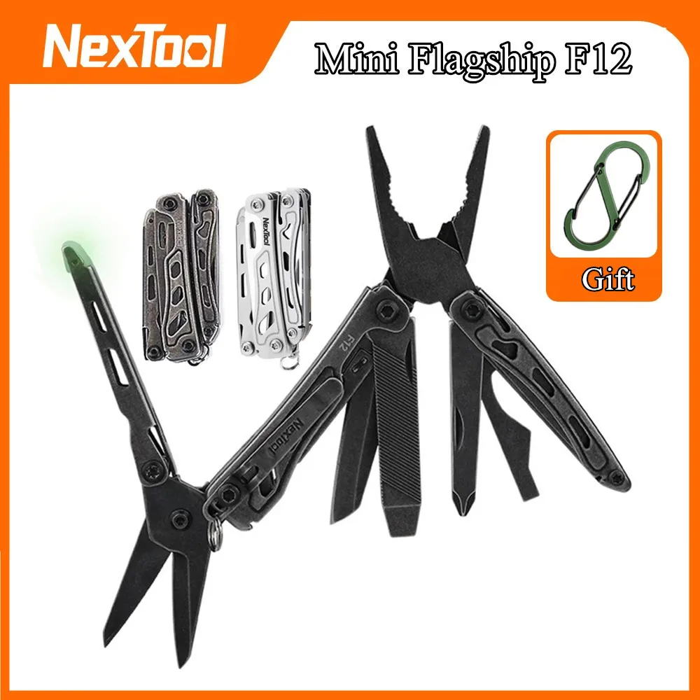 NexTool Mini Flagship F12 Multi Tool Pliers 13 In 1 Folding EDC Multitool Screwdriver File Ruler Outdoor Camping Tools
NexTool Mini Flagship F12 Multi Tool Pliers 13 In 1 Folding EDC Multitool Screwdriver File Ruler Outdoor Camping Tools