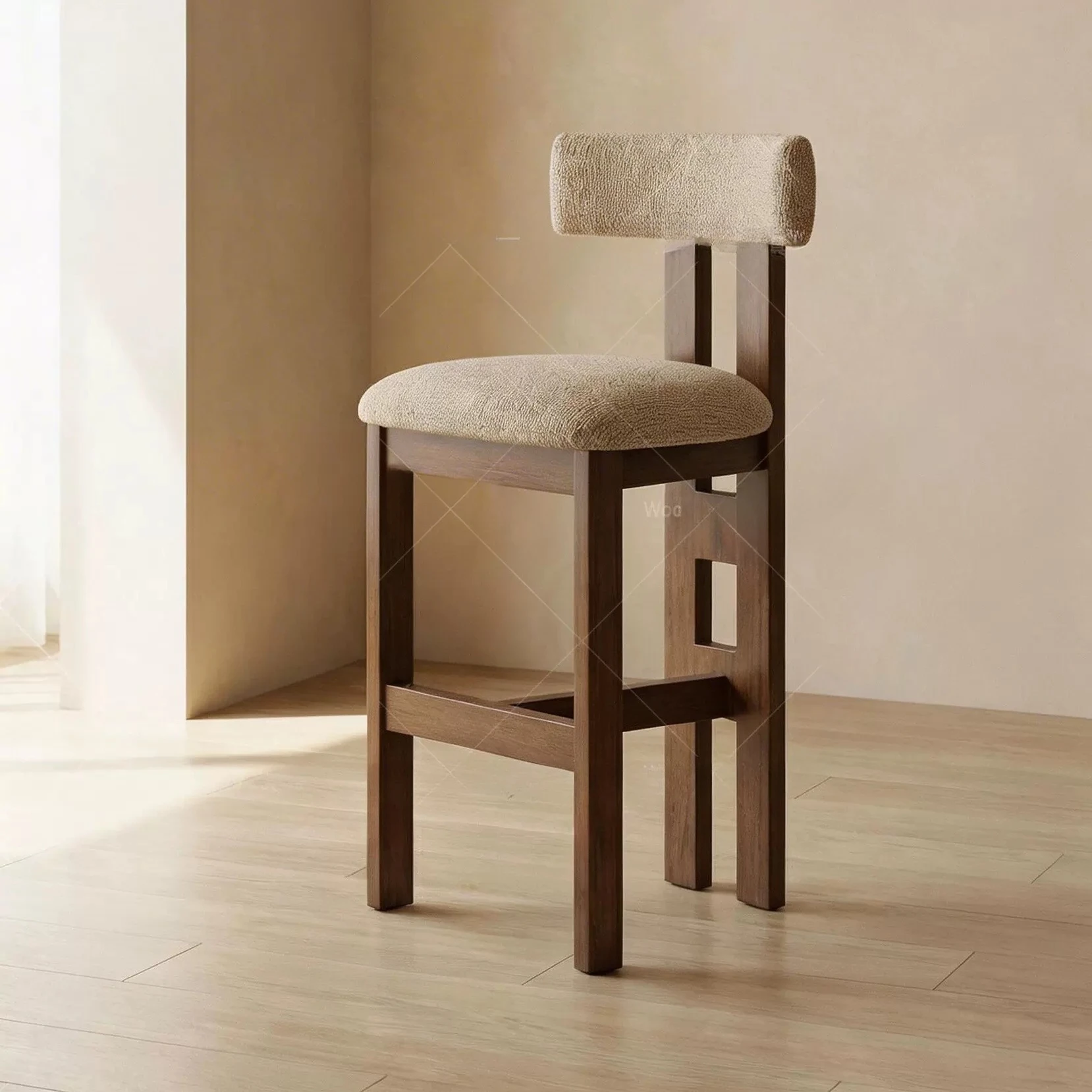 Wooden Nordic Bar Chair With Backrest Modern Minimalist Dining Room Bar Chair Elegant Chaise De Bar Cuisine Nordic Furniture
Wooden Nordic Bar Chair With Backrest Modern Minimalist Dining Room Bar Chair Elegant Chaise De Bar Cuisine Nordic Furniture