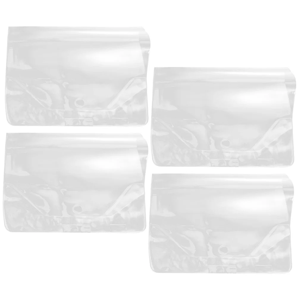 4Pcs A5 Book Cover Transparent PVC Film for Textbooks Sturdy AntiScratch Students School Supplies Notebook Sleeve
4Pcs A5 Book Cover Transparent PVC Film for Textbooks Sturdy AntiScratch Students School Supplies Notebook Sleeve