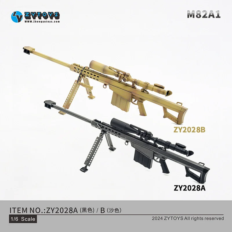 ZYTOYS 1/6 M82A1 model, eat chicken, soldiers figure DIY accessories spot collection toys
ZYTOYS 1/6 M82A1 model, eat chicken, soldiers figure DIY accessories spot collection toys