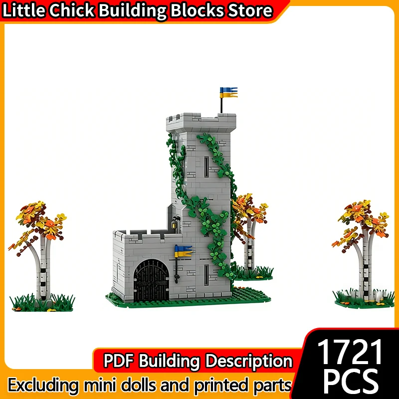 Средневековый замок, модель MOC, строительные кирпичи, лесная крепость, башня, модульная технология, детские праздничные подарки, сборные игрушки, костюм
Средневековый замок, модель MOC, строительные кирпичи, лесная крепость, башня, модульная технология, детские праздничные подарки, сборные игрушки, костюм