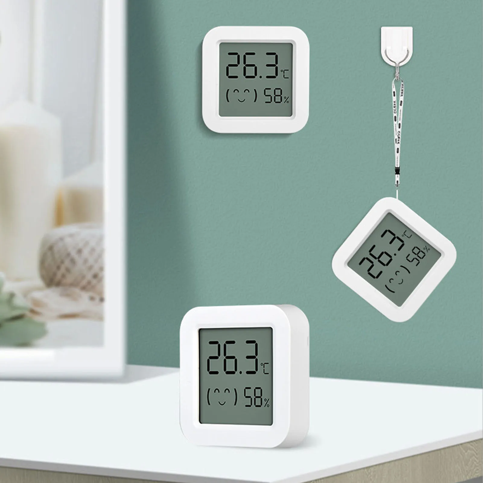 ZK30 Doodle Thermometer Hygrometer Sensor for Tuya Smart Wireless Bluetooth Digital Remote Temperature Humidity Monitor
ZK30 Doodle Thermometer Hygrometer Sensor for Tuya Smart Wireless Bluetooth Digital Remote Temperature Humidity Monitor