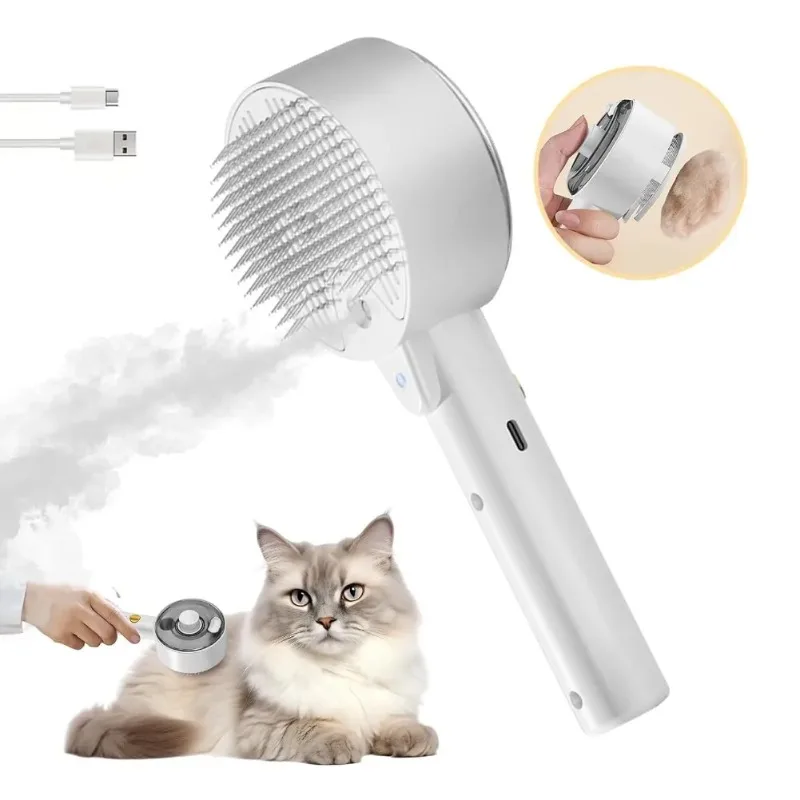 【Best Sale】Pet Spray Hair Comb Professional Electric UVC Sterilization Pet Hair Brush For Pet Pet Massage Comb Steam Brush For H
【Best Sale】Pet Spray Hair Comb Professional Electric UVC Sterilization Pet Hair Brush For Pet Pet Massage Comb Steam Brush For H