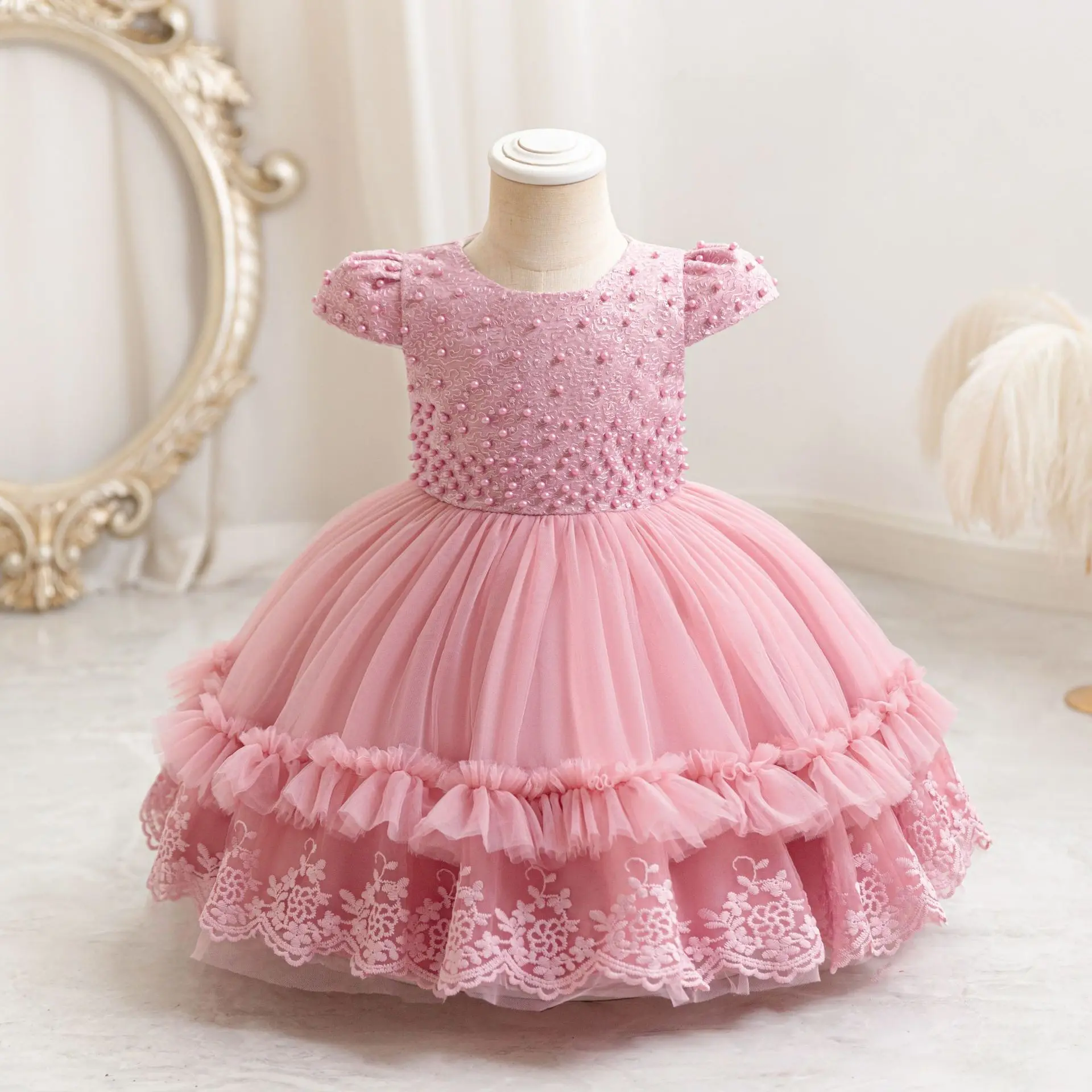 Baby Girls' Party Dresses for Wedding Prom Kids' Birthday Dress Infant Girl Clothes Tutu New Year Gown
Baby Girls' Party Dresses for Wedding Prom Kids' Birthday Dress Infant Girl Clothes Tutu New Year Gown