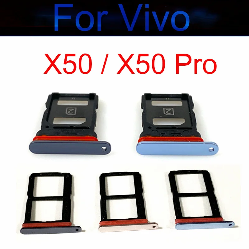 Лоток для SIM-карты для Vivo X50/X50 Pro, держатель лотка для SIM-карты, адаптер, разъем, запасные части X50 Z50Pro, синий, черный
Лоток для SIM-карты для Vivo X50/X50 Pro, держатель лотка для SIM-карты, адаптер, разъем, запасные части X50 Z50Pro, синий, черный
